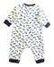 A White Long Sleeve Rompers from Petit Bateau in size 3-6M for boy. (Back View)