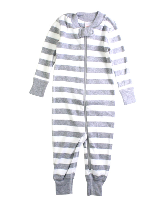 A White Onesies from Hanna Andersson in size 6-12M for neutral. (Front View)