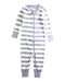 A White Onesies from Hanna Andersson in size 6-12M for neutral. (Front View)