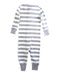 A White Onesies from Hanna Andersson in size 6-12M for neutral. (Back View)