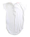A White Short Sleeve Bodysuits from Bonpoint in size 6-12M for girl. (Back View)