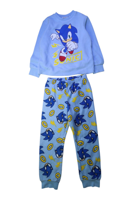 A Blue Pyjama Sets from Original Marines in size 5T for boy. (Front View)
