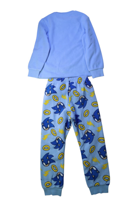 A Blue Pyjama Sets from Original Marines in size 5T for boy. (Back View)