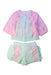 A Pink Shorts Sets from Nicholas & Bears in size 3T for girl. (Front View)