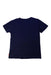 A Navy Short Sleeve T Shirts from Billieblush in size 10Y for girl. (Back View)