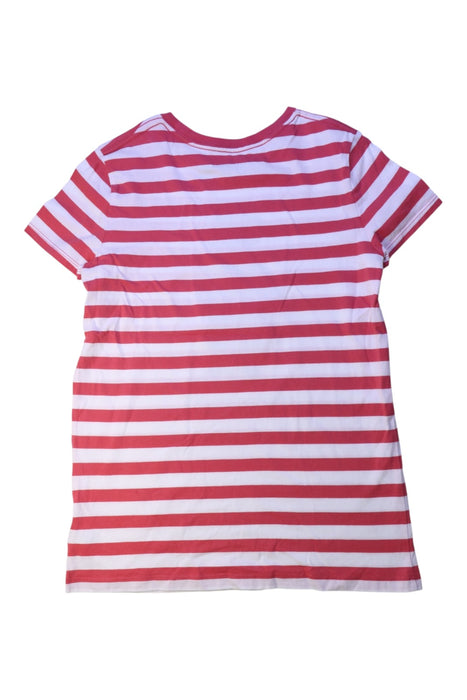 A Red Short Sleeve T Shirts from Polo Ralph Lauren in size 12Y for girl. (Back View)