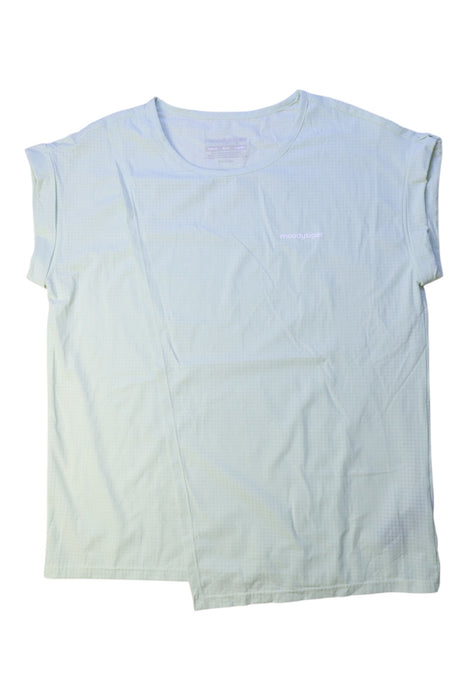 A White Short Sleeve T Shirts from Moody Tiger in size 8Y for girl. (Front View)