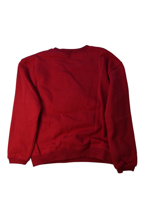 A Red Crewneck Sweatshirts from Bonpoint in size 10Y for girl. (Back View)