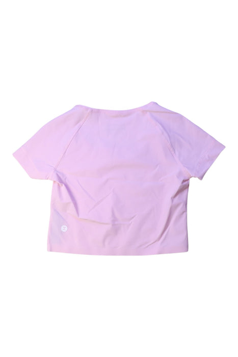 A Pink Active Tops from Moody Tiger in size 6T for girl. (Back View)
