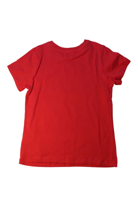 A Red Short Sleeve T Shirts from Moschino in size 8Y for girl. (Back View)