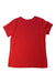 A Red Short Sleeve T Shirts from Moschino in size 8Y for girl. (Back View)
