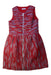 A Red Sleeveless Dresses from I Pinco Pallino in size 8Y for girl. (Front View)