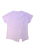 A White Short Sleeve T Shirts from Moody Tiger in size 5T for girl. (Back View)
