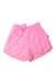A Pink Shorts from Billieblush in size 6T for girl. (Front View)