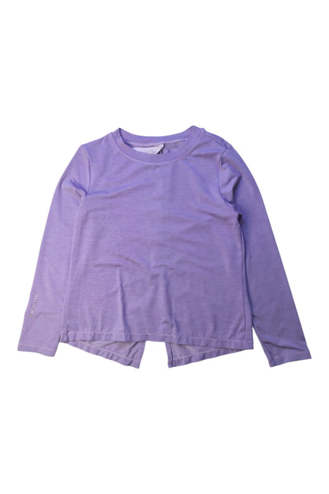 A Purple Long Sleeve Tops from Moody Tiger in size 4T for girl. (Front View)