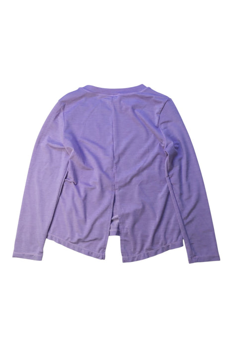 A Purple Long Sleeve Tops from Moody Tiger in size 4T for girl. (Back View)