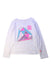 A White Long Sleeve Tops from Billieblush in size 10Y for girl. (Front View)
