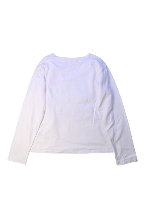 A White Long Sleeve Tops from Billieblush in size 10Y for girl. (Back View)