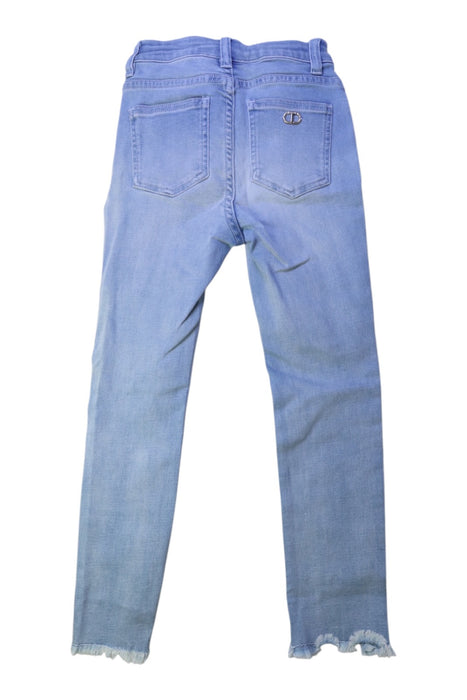 A Blue Jeans from TWINSET in size 8Y for girl. (Back View)