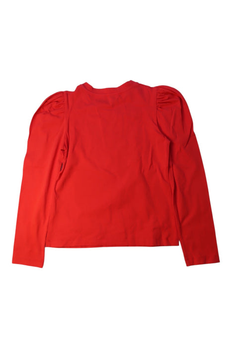 A Red Long Sleeve Tops from Moschino in size 8Y for girl. (Back View)