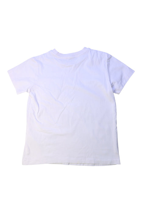 A White Short Sleeve T Shirts from Moschino in size 8Y for girl. (Back View)
