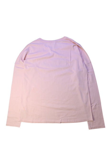 A Pink Long Sleeve T Shirts from Chloe in size 14Y for girl. (Back View)