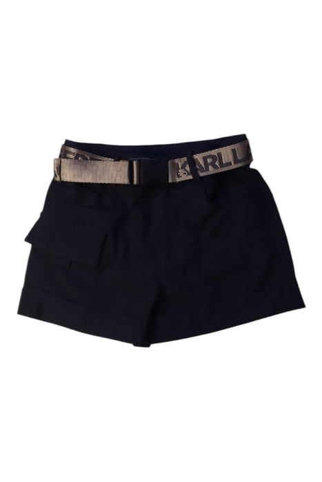 A Black Shorts from Karl Lagerfeld in size 8Y for boy. (Front View)
