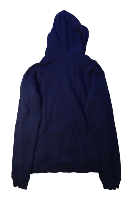 A Navy Hooded Sweatshirts from Moschino in size 14Y for boy. (Back View)