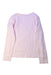 A White Long Sleeve Tops from Bonpoint in size 8Y for girl. (Back View)