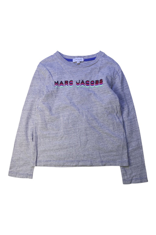 A Grey Long Sleeve Tops from Little Marc Jacobs in size 8Y for boy. (Front View)