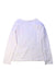A White Long Sleeve Tops from Billieblush in size 8Y for girl. (Back View)