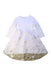 A White Long Sleeve Dresses from I Pinco Pallino in size 6T for girl. (Front View)