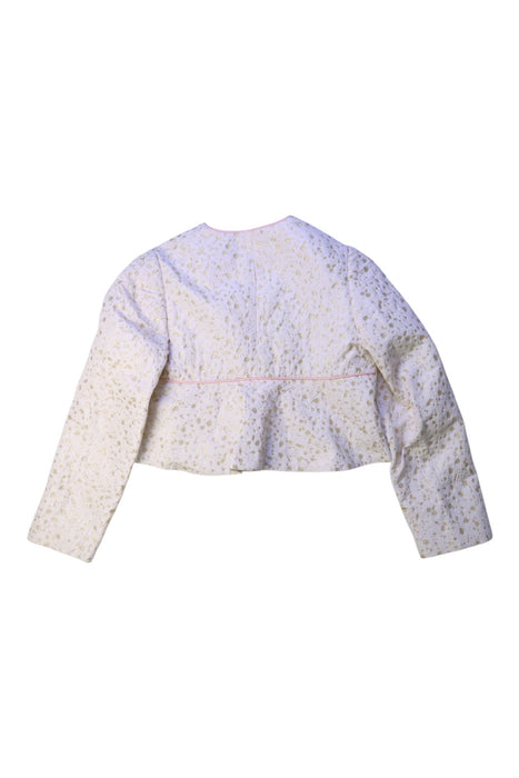 A White Blazers from I Pinco Pallino in size 6T for girl. (Back View)