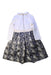 A White Long Sleeve Dresses from I Pinco Pallino in size 8Y for girl. (Back View)