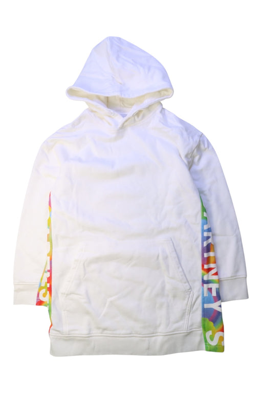 A White Hooded Sweatshirts from Stella McCartney in size 8Y for girl. (Front View)