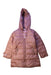 A Pink Puffer/Quilted Coats & Outerwear from I Pinco Pallino in size 4T for girl. (Front View)