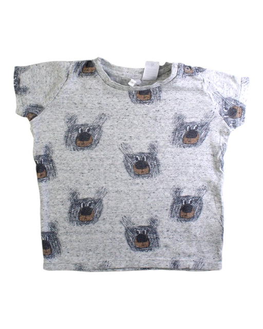 A Grey Pyjama Sets from Seed in size 2T for boy. (Front View)