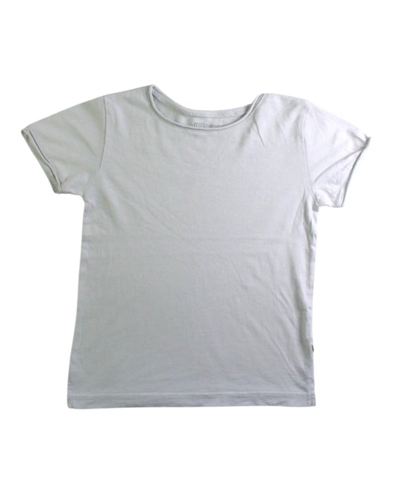 A White Short Sleeve T Shirts from minimalisma in size 4T for neutral. (Front View)