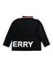 A Black Long Sleeve Polos from Burberry in size 3T for boy. (Back View)