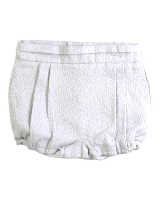 A White Shorts from Paz Rodriguez in size 3-6M for girl. (Front View)