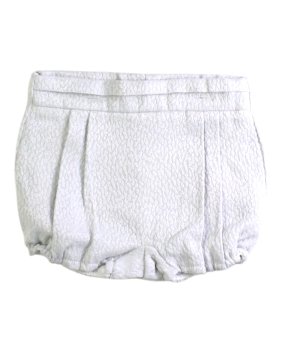 A White Shorts from Paz Rodriguez in size 3-6M for girl. (Front View)