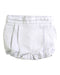 A White Shorts from Paz Rodriguez in size 3-6M for girl. (Front View)