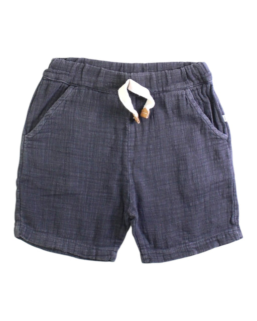 A Navy Shorts from 1 + in the family in size 2T for boy. (Front View)
