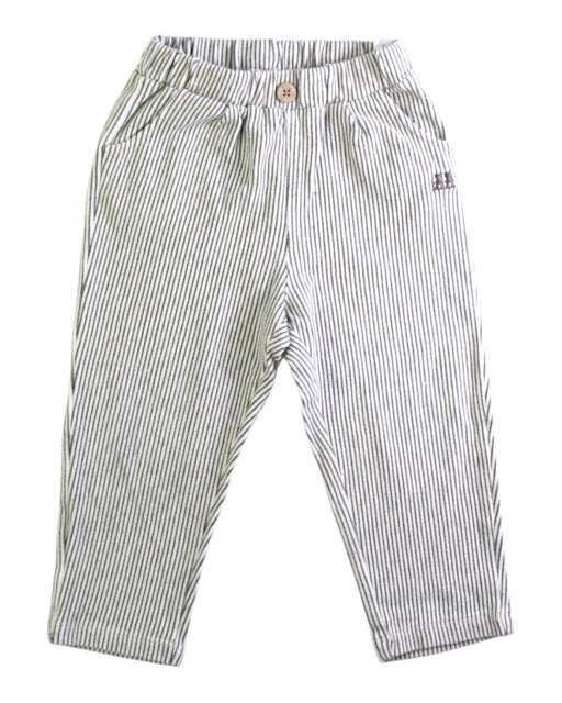 A Grey Casual Pants from Minkmui in size 3T for boy. (Front View)