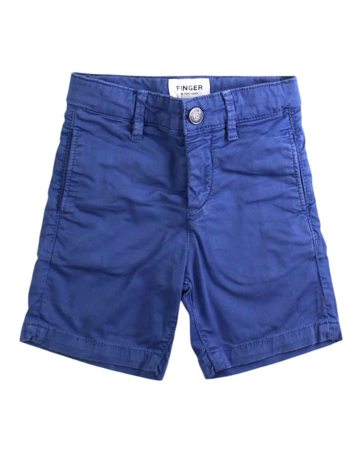 A Blue Shorts from Finger in the Nose in size 2T for boy. (Front View)