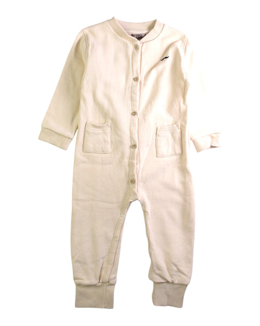 A White Long Sleeve Bodysuits from Emile et Ida in size 2T for boy. (Front View)