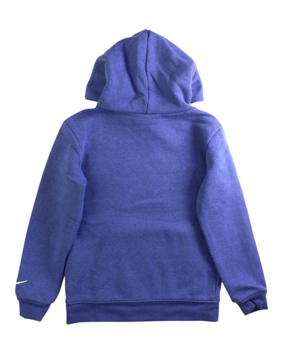 A Blue Hooded Sweatshirts from Nike in size 3T for boy. (Back View)