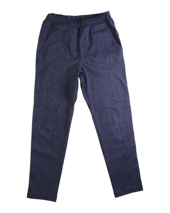 A Blue Casual Pants from The North Face in size 7Y for neutral. (Front View)