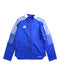A Blue Lightweight Jackets from Adidas in size 10Y for boy. (Front View)