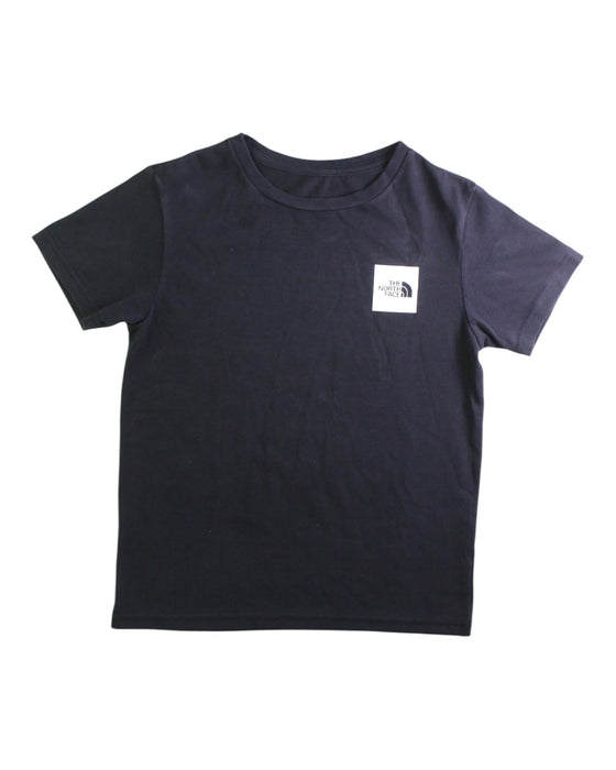 A Black Short Sleeve T Shirts from The North Face in size 10Y for neutral. (Front View)